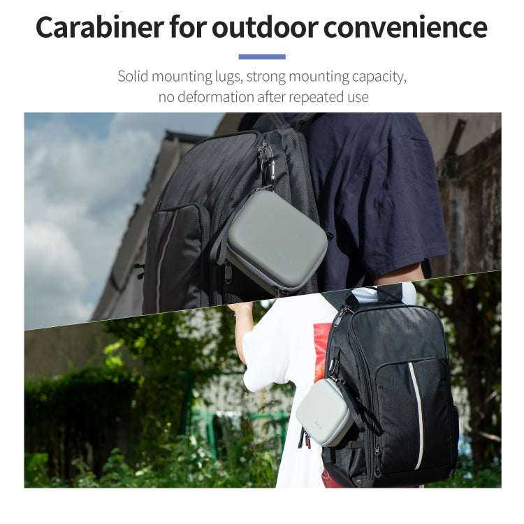 For Insta360 GO 3 / GO 3S STARTRC Portable PU Storage Box Case(Grey) by STARTRC