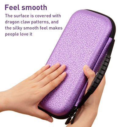 For Nintendo Switch Game Console Dragon Claw Pattern Storage Bag(Purple) by bashfashion