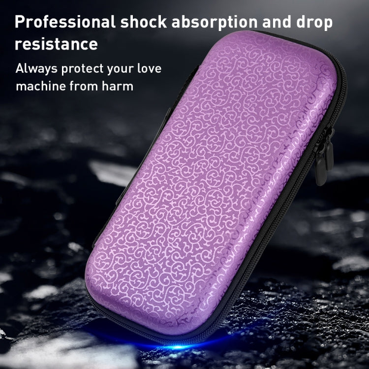 For Nintendo Switch Game Console Dragon Claw Pattern Storage Bag(Purple) by bashfashion