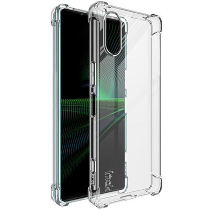 For Sony Xperia 5 V imak Shockproof Airbag TPU Phone Case(Transparent) by imak