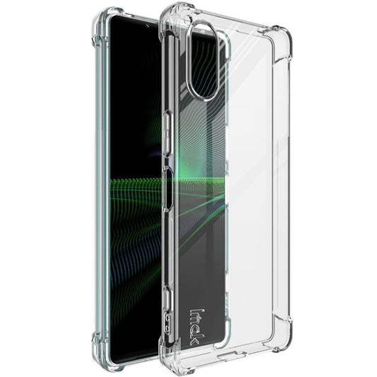 For Sony Xperia 5 V imak Shockproof Airbag TPU Phone Case(Transparent) by imak