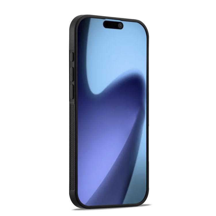 For iPhone Air LC.IMEEKE 3 in 1 Carbon Fiber Texture Shockproof Phone Case(Black) by LC.IMEEKE