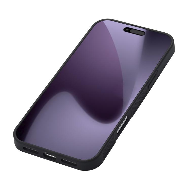 For iPhone 17 Pro Max LC.IMEEKE 3 in 1 Carbon Fiber Texture Shockproof Phone Case(Black) by LC.IMEEKE