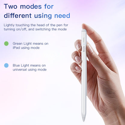 Yesido ST10 Dual Mode Active Magnetic Capacitive Stylus(White) by Yesido