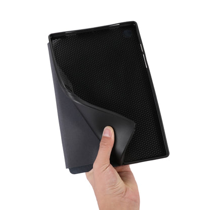 For Samsung Galaxy Tab A8 TPU Flip Tablet Protective Leather Case(Black) by bashfashion