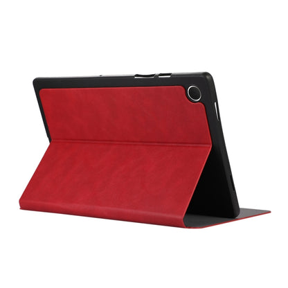 For Samsung Galaxy Tab A8 TPU Flip Tablet Protective Leather Case(Red) by bashfashion