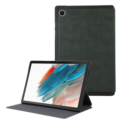 For Samsung Galaxy Tab A8 TPU Flip Tablet Protective Leather Case(Green) by bashfashion
