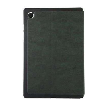 For Samsung Galaxy Tab A8 TPU Flip Tablet Protective Leather Case(Green) by bashfashion