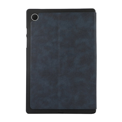 For Samsung Galaxy Tab A8 TPU Flip Tablet Protective Leather Case(Dark Blue) by bashfashion