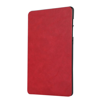 For Samsung Galaxy Tab S6 Lite P610 TPU Flip Tablet Protective Leather Case(Red) by bashfashion