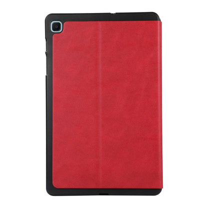 For Samsung Galaxy Tab S6 Lite P610 TPU Flip Tablet Protective Leather Case(Red) by bashfashion