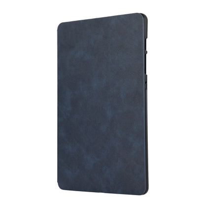 For Samsung Galaxy Tab S6 Lite P610 TPU Flip Tablet Protective Leather Case(Dark Blue) by bashfashion