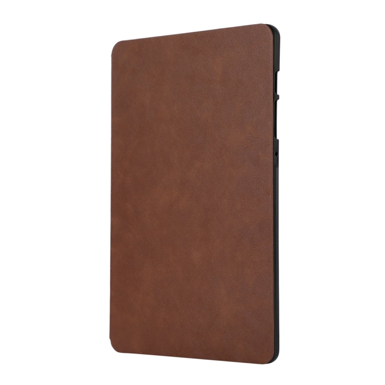 For Samsung Galaxy Tab S6 Lite P610 TPU Flip Tablet Protective Leather Case(Brown) by bashfashion