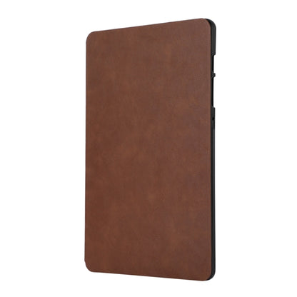 For Samsung Galaxy Tab S6 Lite P610 TPU Flip Tablet Protective Leather Case(Brown) by bashfashion