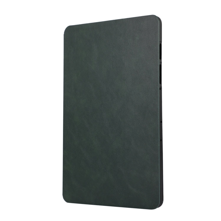 For Samsung Galaxy Tab S10 FE / S9 FE / S9 TPU Flip Tablet Protective Leather Case(Green) by bashfashion