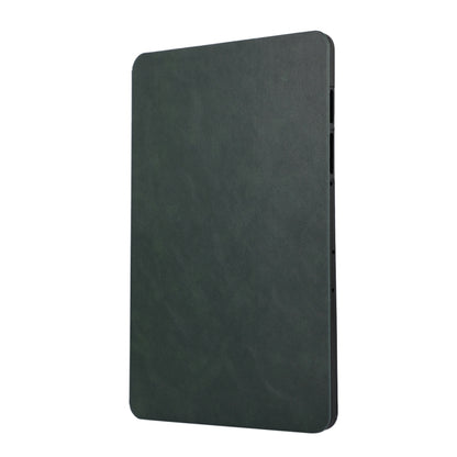 For Samsung Galaxy Tab S10 FE / S9 FE / S9 TPU Flip Tablet Protective Leather Case(Green) by bashfashion