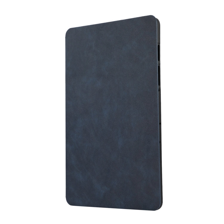For Samsung Galaxy Tab S10 FE / S9 FE / S9 TPU Flip Tablet Protective Leather Case(Dark Blue) by bashfashion