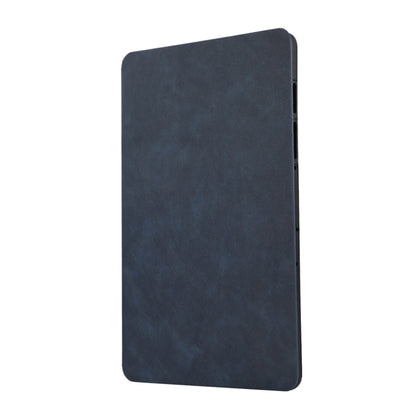 For Samsung Galaxy Tab S10 FE / S9 FE / S9 TPU Flip Tablet Protective Leather Case(Dark Blue) by bashfashion