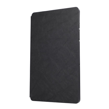 For Samsung Galaxy Tab A9+ TPU Flip Tablet Protective Leather Case(Black) by bashfashion