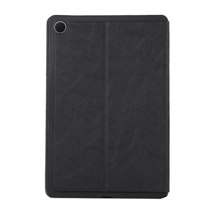 For Samsung Galaxy Tab A9+ TPU Flip Tablet Protective Leather Case(Black) by bashfashion