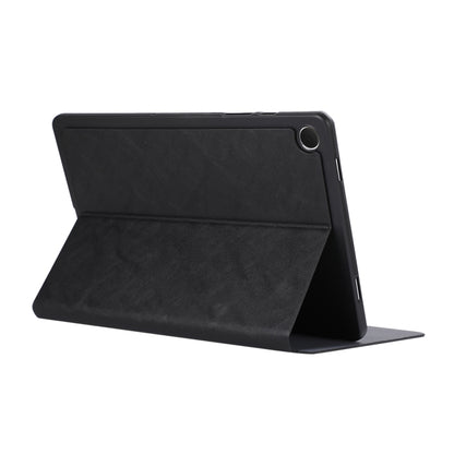 For Samsung Galaxy Tab A9+ TPU Flip Tablet Protective Leather Case(Black) by bashfashion