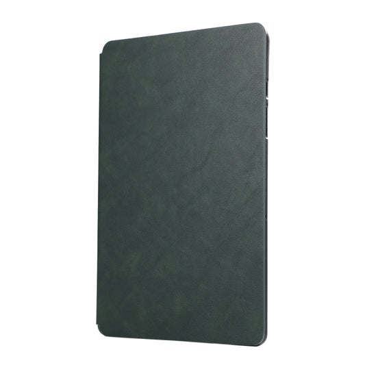For Samsung Galaxy Tab A9+ TPU Flip Tablet Protective Leather Case(Green) by bashfashion