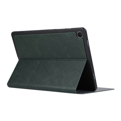 For Samsung Galaxy Tab A9+ TPU Flip Tablet Protective Leather Case(Green) by bashfashion
