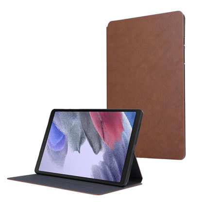 For Samsung Galaxy Tab A9+ TPU Flip Tablet Protective Leather Case(Brown) by bashfashion