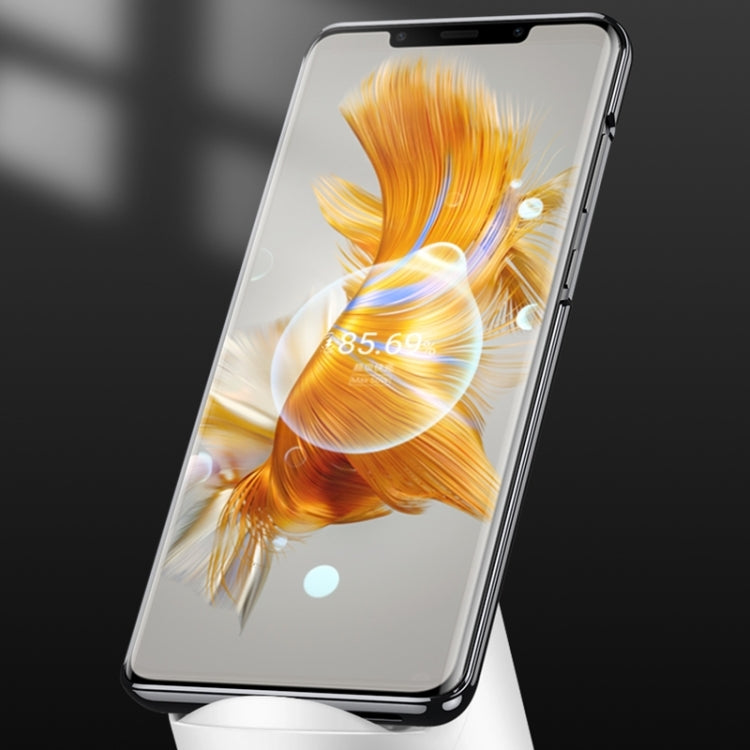 For Huawei Mate 50 GKK Electroplating Leather Surface Phone Case(Cyan) by GKK