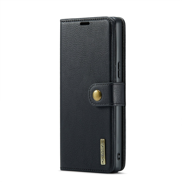 For Sony Xperia 10 VI DG.MING Crazy Horse Texture Detachable Magnetic Leather Phone Case(Black) by DG.MING