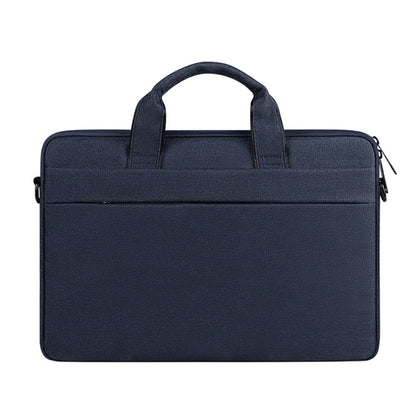 For 13.3 inch ST01S Waterproof Oxford Laptop Diagonal Shoulder Handbag(Navy Blue) by bashfashion