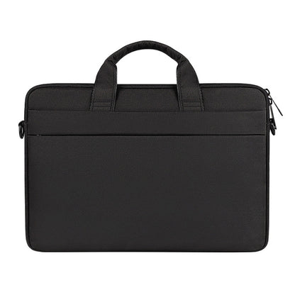 For 15.6 inch ST01S Waterproof Oxford Laptop Diagonal Shoulder Handbag(Black) by bashfashion