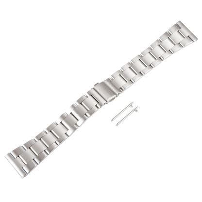 For Huawei Watch 4 22mm Three-bead Stainless Steel Watch Band(Silver) by bashfashion