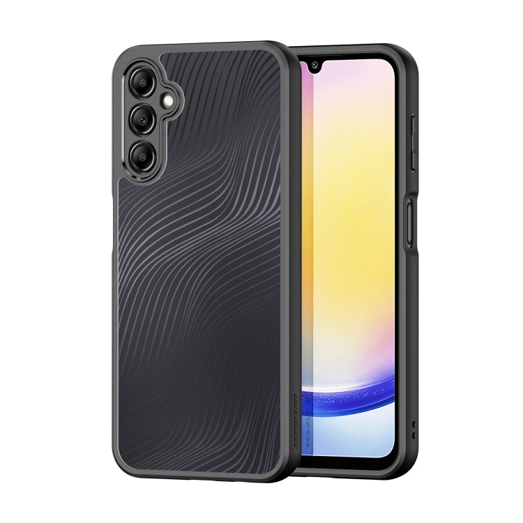 For Samsung Galaxy A25 5G DUX DUCIS Aimo Series TPU + PC Frosted Feel Phone Case(Black) by DUX DUCIS