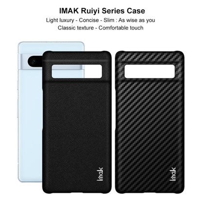 For Google Pixel 7a imak Ruiyi Series PU + PC Phone Case(Cross Texture) by imak