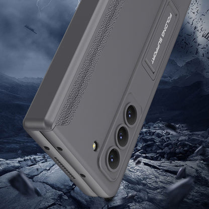 For Samsung Galaxy Z Fold5 GKK Integrated Magnetic Full Coverage Folding Phone Case(Black) by GKK