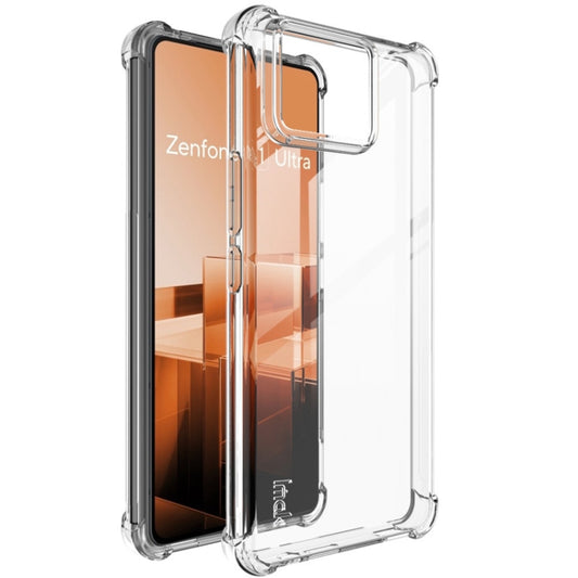 For Asus Zenfone 11 Ultra 5G imak Shockproof Airbag TPU Phone Case(Transparent) by imak