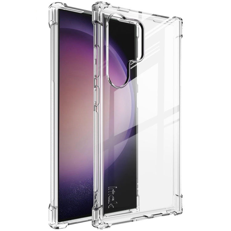 For Samsung Galaxy S24 Ultra 5G imak Shockproof Airbag TPU Phone Case(Transparent) by imak