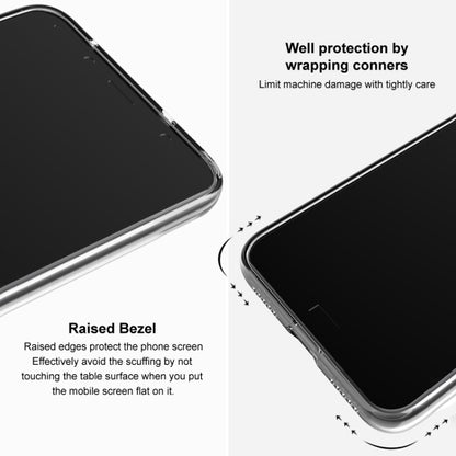 For Asus Zenfone 10 5G imak UX-10 Series Transparent Shockproof TPU Phone Case(Transparent) by imak