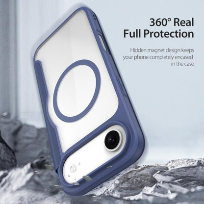 For iPhone Air DUX DUCIS Skin X Pro Series Magsafe PC + TPU Phone Leather Case(Blue) by DUX DUCIS