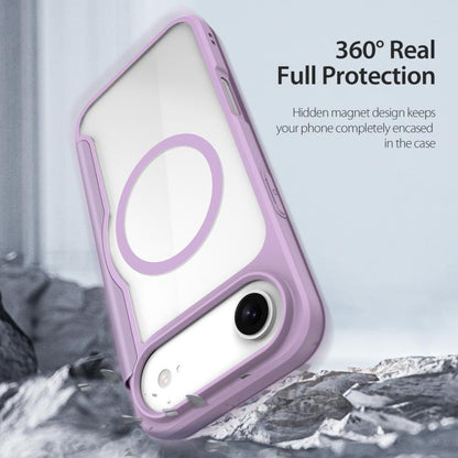 For iPhone Air DUX DUCIS Skin X Pro Series Magsafe PC + TPU Phone Leather Case(Purple) by DUX DUCIS