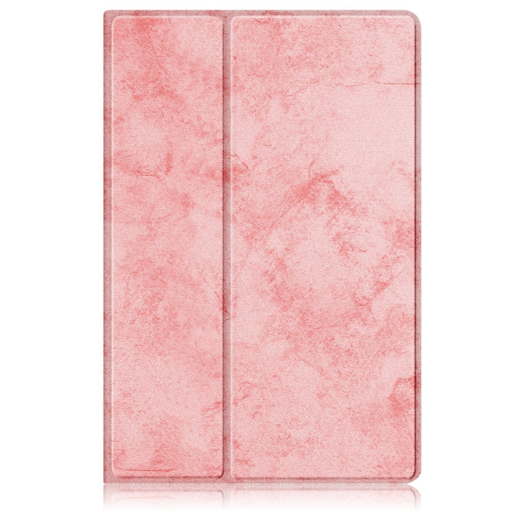 For Samsung Galaxy Tab S9 360 Rotation Stand Smart Leather Tablet Case(Pink) by bashfashion