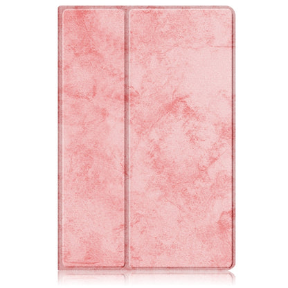 For Samsung Galaxy Tab S9 360 Rotation Stand Smart Leather Tablet Case(Pink) by bashfashion