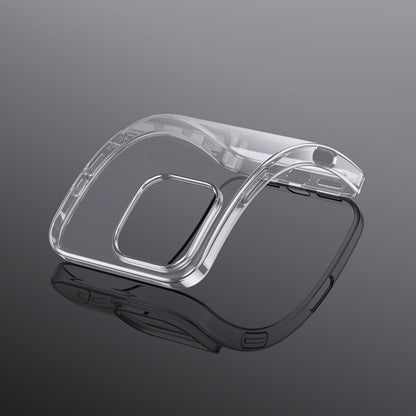 For iPhone 16 Pro Max hoco Light Series Soft TPU Phone Case(Transparent) by hoco