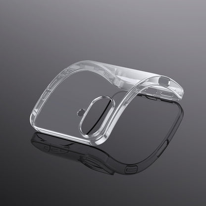 For iPhone 16 hoco Light Series Soft TPU Phone Case(Transparent) by hoco