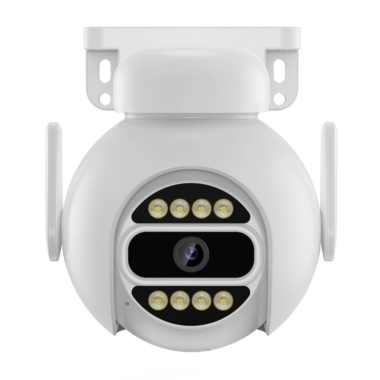 A8-C2 2MP Smart WiFi Surveillance IP Camera, Dual-light Full Color Night Vision / Two Way Audio / TF Card, Power Plug:EU Plug(White) by bashfashion
