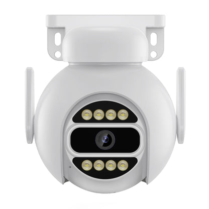 A8-C2 2MP Smart WiFi Surveillance IP Camera, Dual-light Full Color Night Vision / Two Way Audio / TF Card, Power Plug:EU Plug(White) by bashfashion