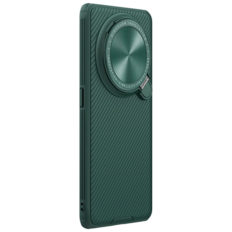 For OPPO Find X6 Pro NILLKIN Black Mirror Prop CD Texture Mirror Phone Case(Green) by NILLKIN