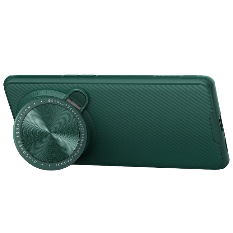 For OPPO Find X6 Pro NILLKIN Black Mirror Prop CD Texture Mirror Phone Case(Green) by NILLKIN