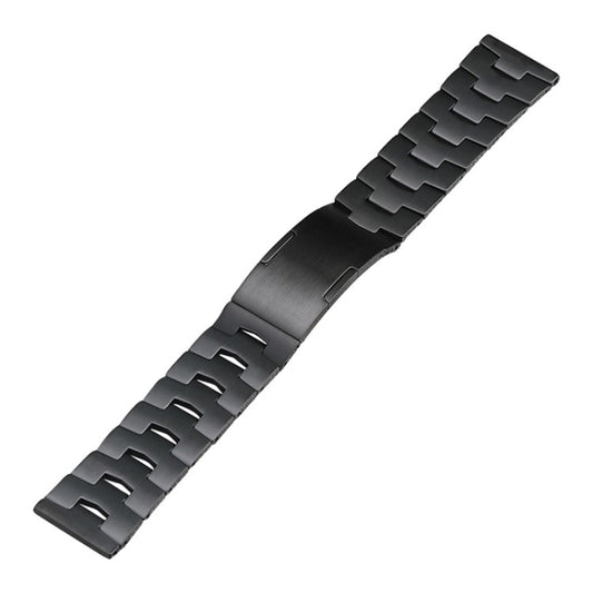 For Huawei Watch 3 Pro/GT3 SE/GT2 Pro 22mm Original Buckle Titanium Steel Watch Band(Black) by bashfashion